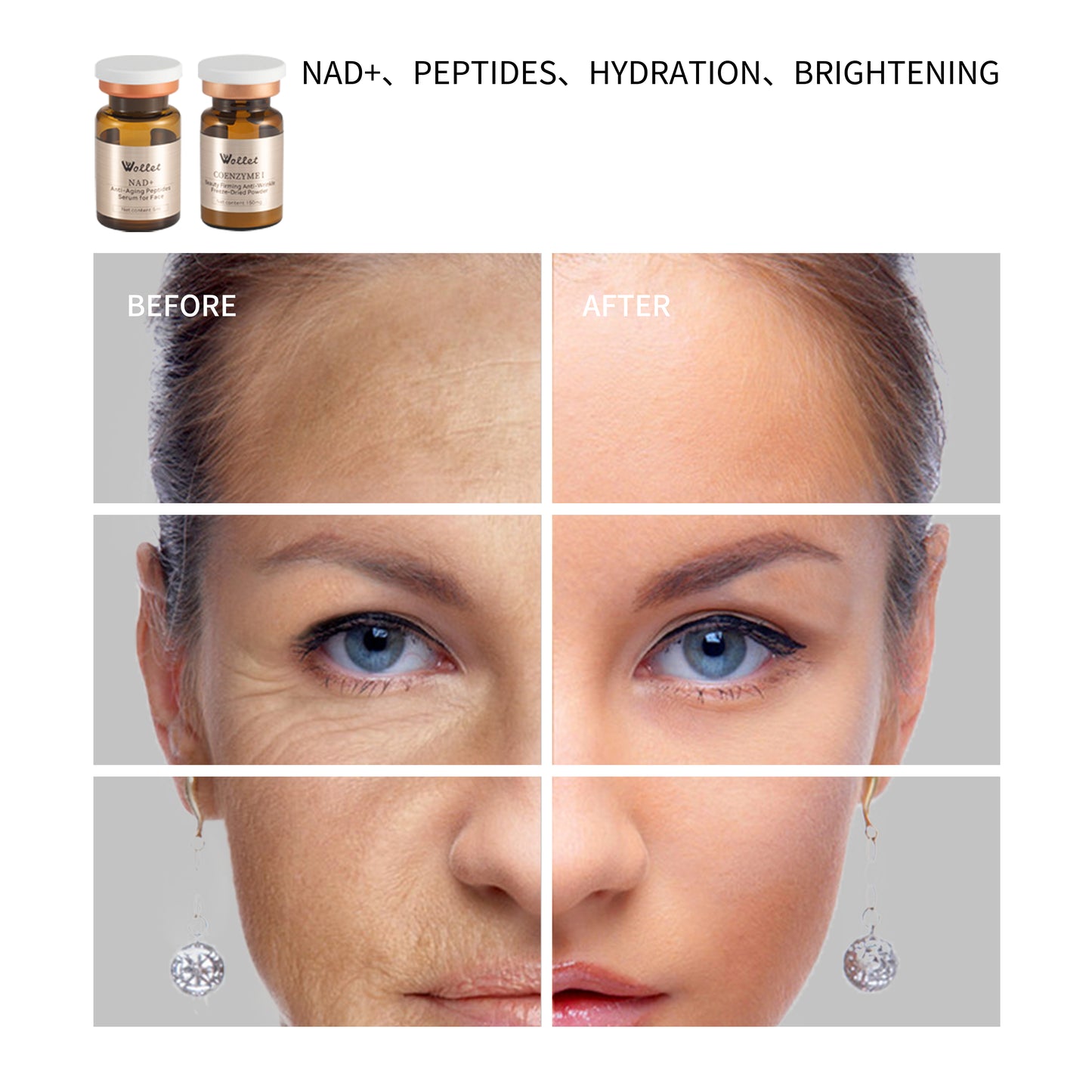 NAD+ x PEPTIDES