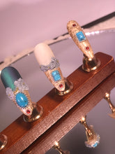 Load image into Gallery viewer, Turquoise Crown
