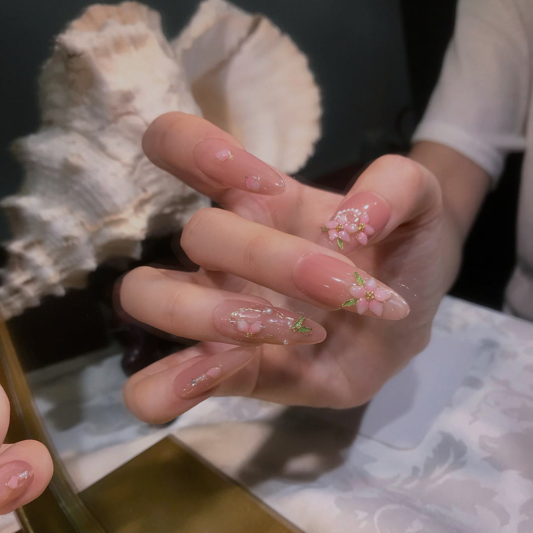 Artisanal Heritage Nail Art（Dusk Blush Reveri）